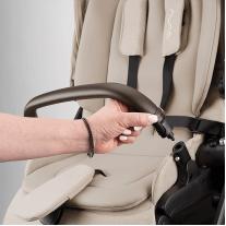 Детска комбинирана количка 2в1 Nuna SWIV Biscotti