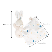 Дуду Kaloo CARRE DOUCEUR бяло зайче