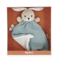 Дуду - играчка-утешител плюшено зайче с принт на гълъби Kaloo 20 см