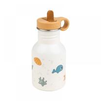 Метална бутилка Done by Deer Sea friends Beige 350 мл