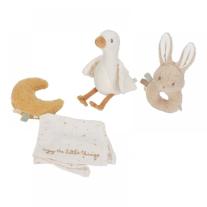 Подаръчна Кутия с Меки Играчки за Бебе Little Dutch Newborn Naturals