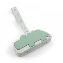 Силиконов Кутия за биберон Done by Deer Croco Green