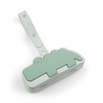 Силиконов Кутия за биберон Done by Deer Croco Green