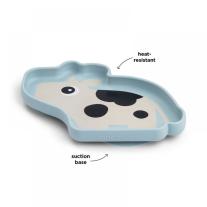 Силиконова чиния с вакуум Done by Deer Stick&Stay Dotti Blue