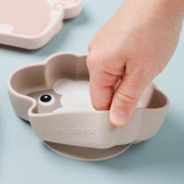 Силиконова купа с вакуум Done by Deer Stick&Stay Sheepy Sand