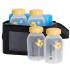 Medela Комплект Cooler Bag - чанта с четири шишета и хладилен акумулатор