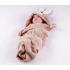 Bio Baby Бебешка хавлийка със зайче от 100% органичен памук