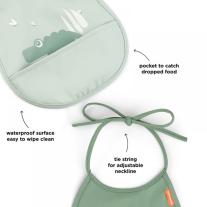 2 бр. Лигавник с джоб Done by Deer Croco Green