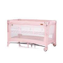 Бебешка кошара на 2 нива с падаща страна Chipolino Glory маршмелоу