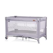 Бебешка кошара на 2 нива с падаща страна Chipolino Glory облак