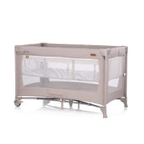 Бебешка кошара на 2 нива с падаща страна Chipolino Glory тирамису