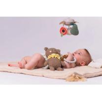 Комплект бебешки играчки, Taf Toys, Луксозен комплект за новородено, 4 части