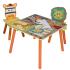 Детска дървена маса със столчета Ginger Home Safari