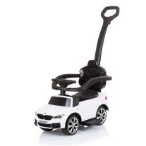 Кола за язденен с дръжка Chipolino BMW бяла