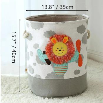 Кош за Играчки, Дрехи, Пране, Сгъваем, Ginger Home - Лъвче