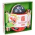Дървена играчка за дърпане и сортиране, Hape, Калинка, 20 х 18 х 7 см
