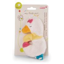 Мека играчка NICI 0+ мес., 14 см. Спящата Гъска Гитти