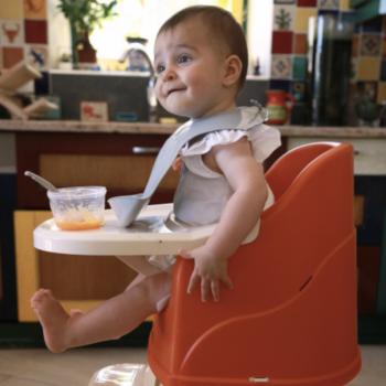 Столче за хранене Thermobaby Youpla 2в1 Terracotta Оранжево