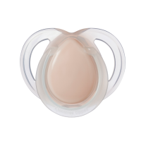 Ортодонтични залъгалки Tommee Tippee NIGHT TIME със светеща в тъмното дръжка 0-6м Розова и сива с декор облаче