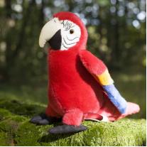 Плюшен Папагал Червена Ара, Rappa серия Еко приятели