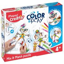 Креативен Комплект Maped Color&Play - КОМБО - ПЪЗЕЛИ 68 Части 