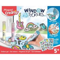 Креативен Комплект Maped Color&Play Създай Гел Стикери За Стъкло 35 Части 