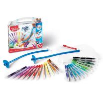 Креативен Комплект Maped Color&Play - BLOWPEN Флумастери BOX Of 24 Colors 31 Части