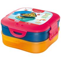 Кутия за храна MAPED Concept Kids 3в1, червена