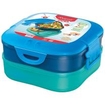 Кутия за храна MAPED Concept Kids 3в1, червена/синя