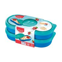 Кутия снакс MAPED Concept Kids, синя, 2х150 мл