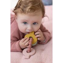 Бебешка Гризалка Ключодържател Little Dutch Pink