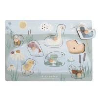 Дървен Музикален Пъзел Little Dutch Little Goose FSC