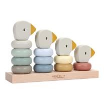 Дървена Игра за Нанизване Little Dutch Little Goose Family