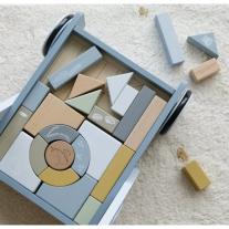 Дървена Проходилка с Кубчета Little Dutch Ocean