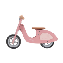 Дървено Балансно Колело Little Dutch Wood Pink Vespa