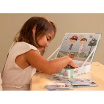 Магнитна Игра Little Dutch Облечи Jim и Rosa