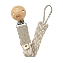 Клипс за залъгалка BIBS Sage/Ivory
