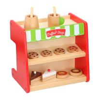 Дървен кафе-бар Marionette 2в1