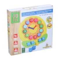 Дървена часовник за обучение Marionette