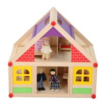 Дървена къща за кукли Marionette с аксесоари