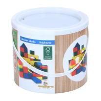 Дървени блокчета Marionette, 50 броя