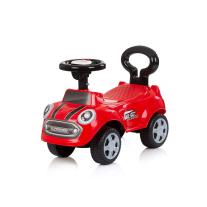Музикална кола за яздене Chipolino Go Go червена