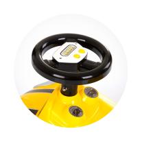 Музикална кола за яздене Chipolino Go Go жълта