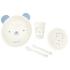 Сет за хранене пластмаса Bear with me Blue KIKKA BOO