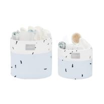 Комплект кош за аксесоари 2 бр - 18см и 14см KIKKA BOO Bear with me Blue