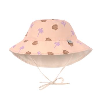 Детска слънцезащитна шапка с UV защита 80+ Lassig LSF Sun Protection Corals rose peach