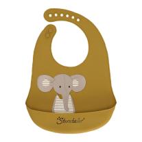 Силиконов лигавник за хранене слончето Eddy, Sterntaler