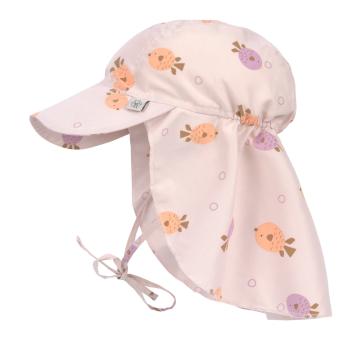 Детска слънцезащитна шапка с UV защита 80+ Lassig LSF Sun Protection Fish light pink