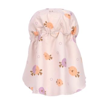 Детска слънцезащитна шапка с UV защита 80+ Lassig LSF Sun Protection Fish light pink