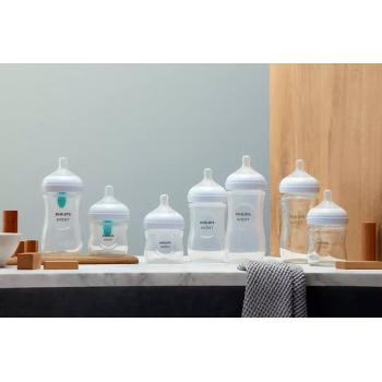Шише Philips AVENT Natura Respoonse 3.0 с биберон 0м+ клапа AirFree 125 мл